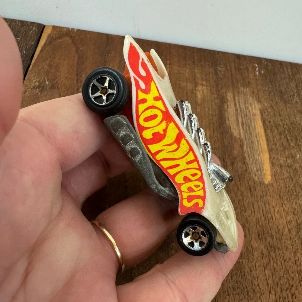 Vintage 1980 Hot Wheels Turbo‎ Flame Diecast Car Malaysia Collectible Toy